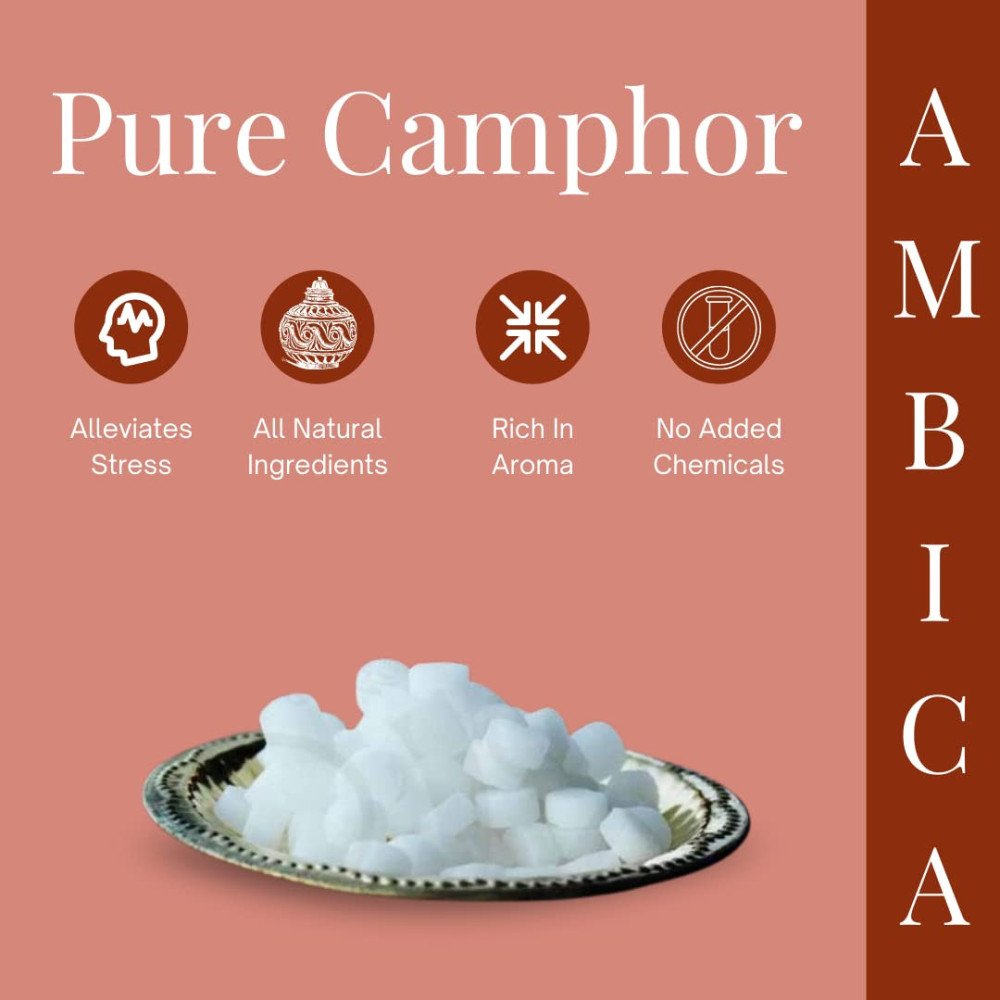 Ambika Shakti Pure Camphor 150 Grams